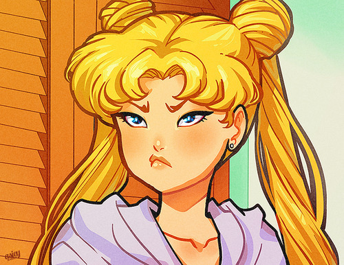 slimed:  madmothmiko:  Sailor Moon Illustrations by asieybarbie  YES 