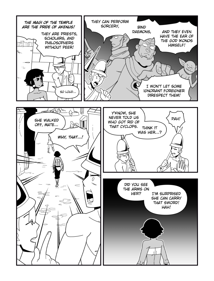 Page 06Chanda has no time for exposition. And still I consider a name for the comic.