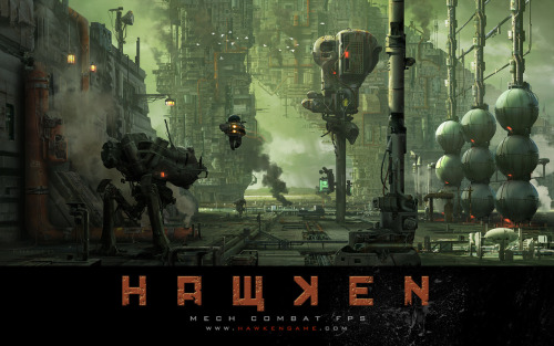 pinkamenadiane-pie:  Hawken Concept Art 