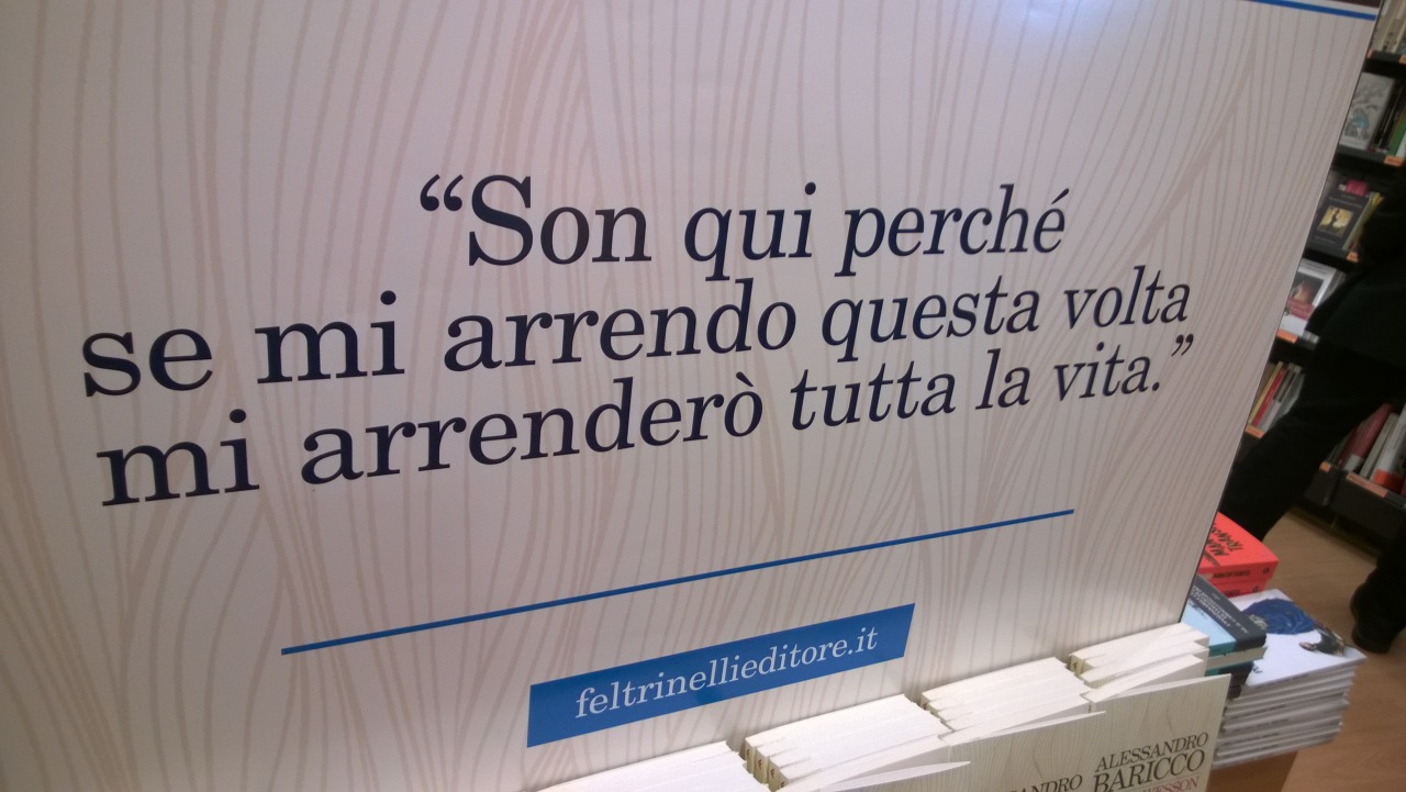 seistatosceltoperquestavita:  “Son qui perché se mi arrendo questa volta mi arrenderò