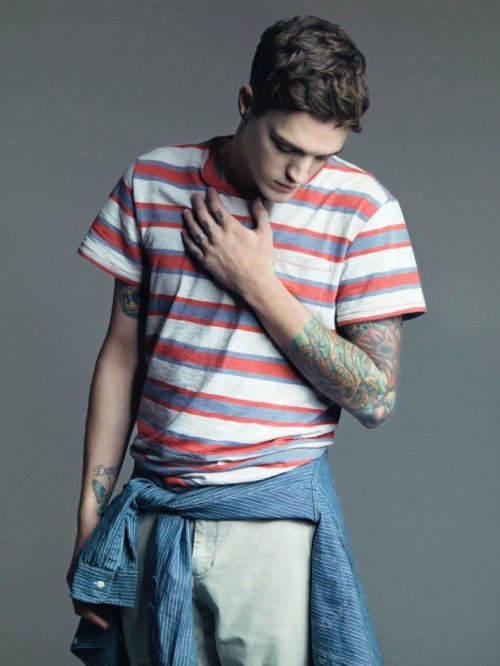 stormtrooperfashion:  Josh Beech by Wing Shya for theGAP China Spring/Summer 2014 Campaign