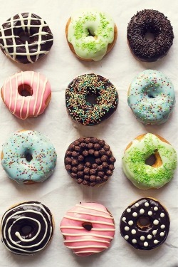 apff:  Donuts | via Tumblr em We Heart It.