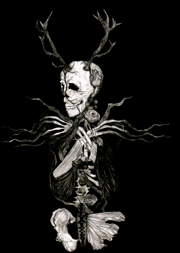 ex0skeletal:    Cernunnos by Melancholita   