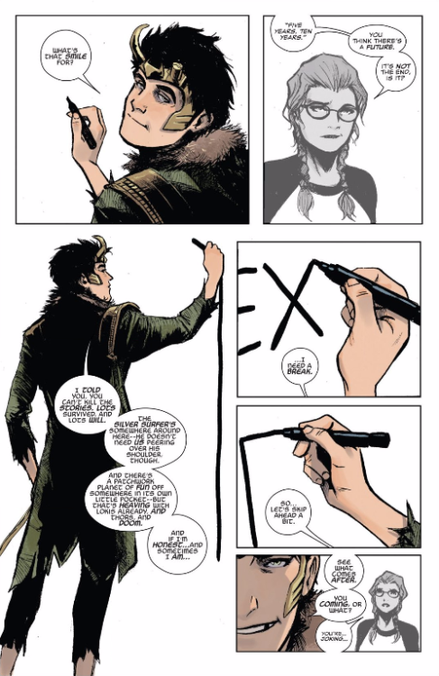 jaggedcliffs:Should we see what comes next?Loki: Agent of Asgard #17 - pages 14 to 21Writer Al Ewing