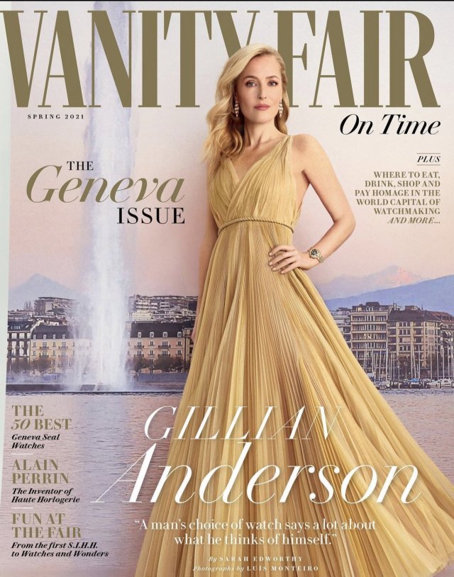 Gillian Anderson for Vanity Fair, 2021