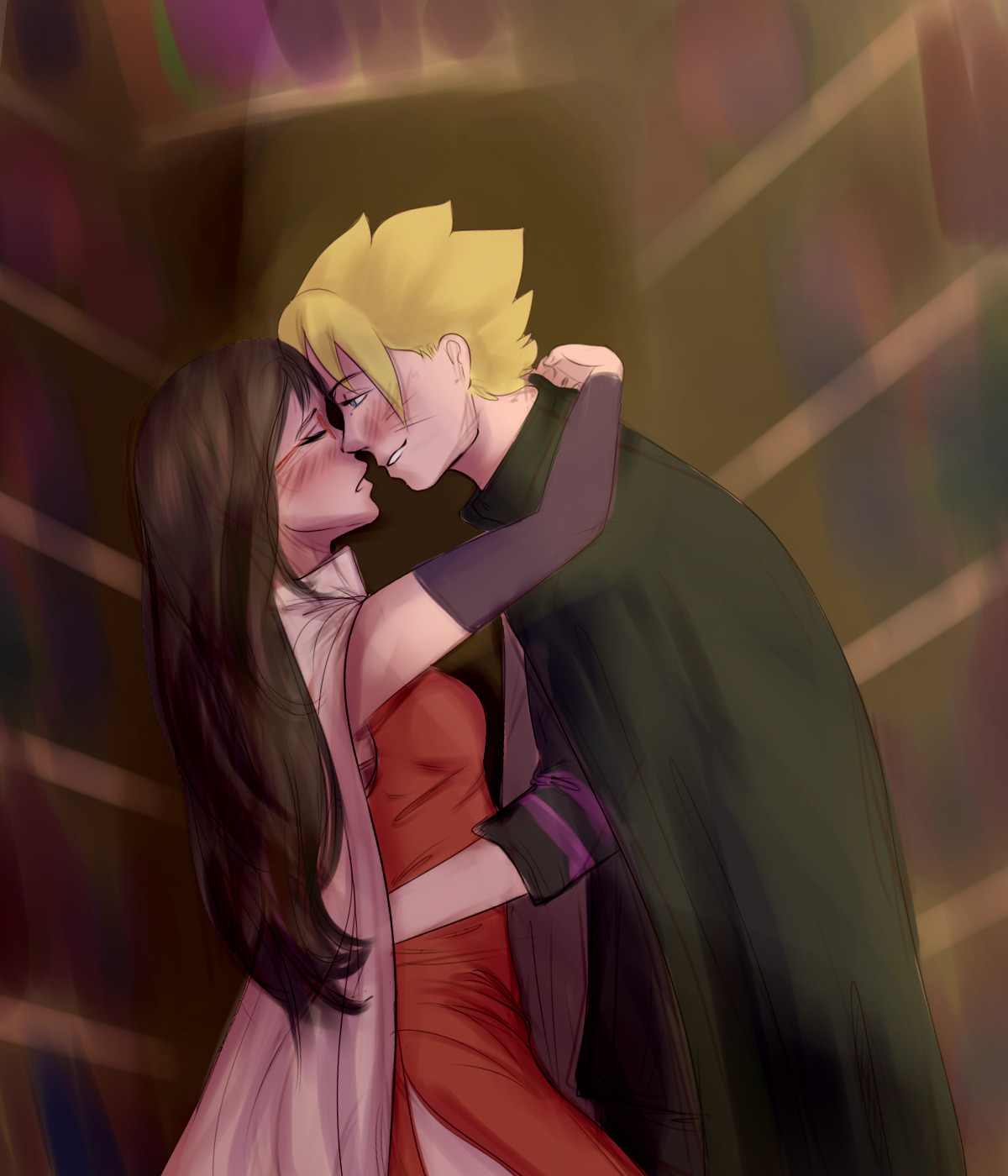 waaaaaaahhhh! adult boruto and sarada