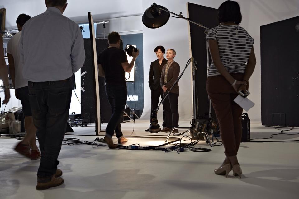 londongypsy:  BTS from Ian Derry’s Sherlock shoot (source)  