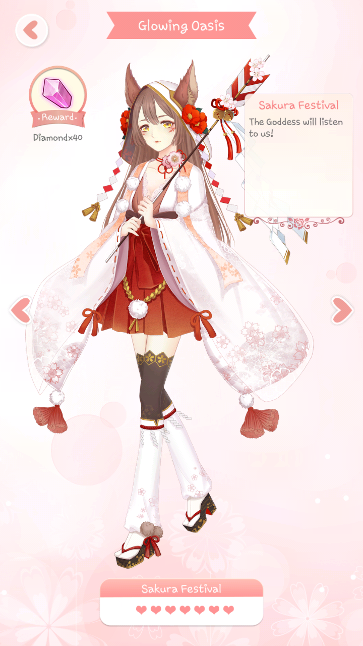 sakura dress up