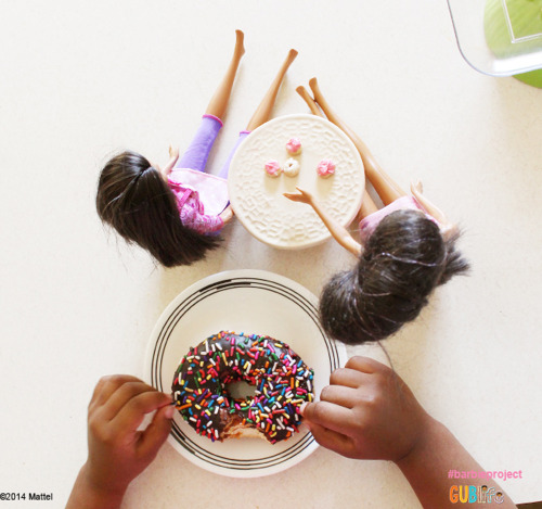 Mini Donuts Barbie Cafe | GUB Life A National Donut Day doll-size DIY from Ruby and Little Lady: Min