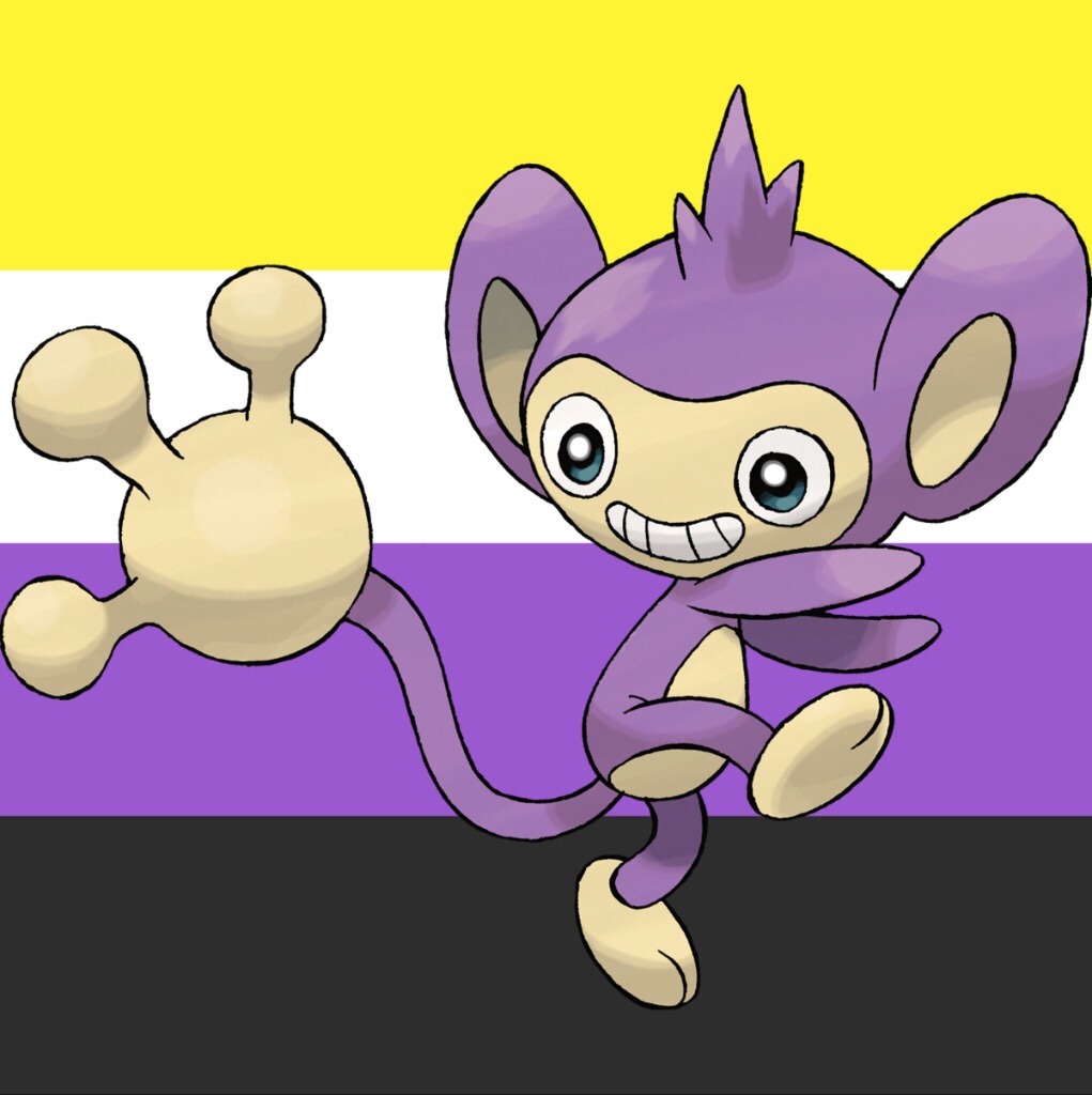 Pokemon - Nonbinary Pride Raikou Sticker