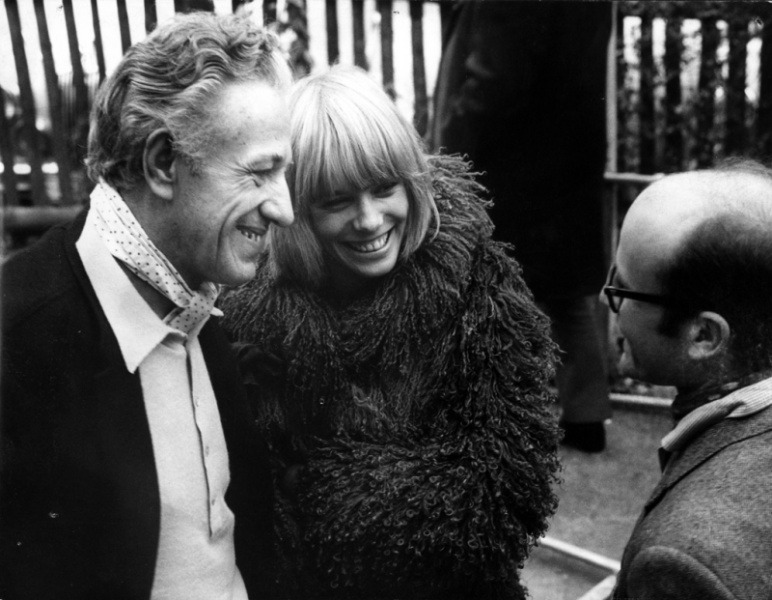 boho-hippie-breeze:(May 1966) Anita Pallenberg on the set of the film Mord Und Totschlag