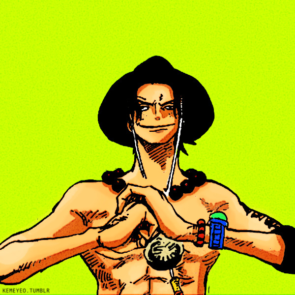 kemeyeo:Portgas D. Ace icons: Feel free to use, please credit tho