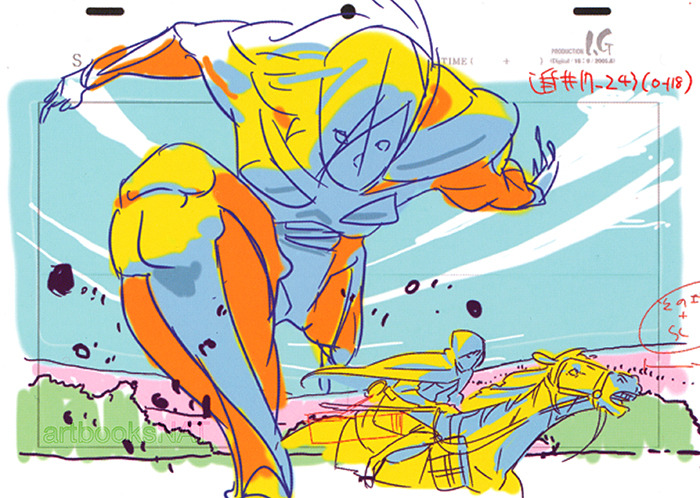 artbooksnat:  Eight Attack on Titan (進撃の巨人) animation layouts digitally