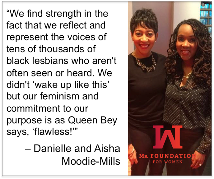 profeminist:  &ldquo;Married in 2010, Aisha and Danielle Moodie-Mills helped