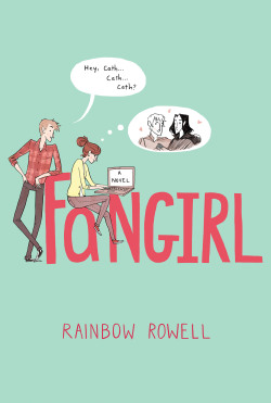 gingerhaze:  rainbowrowell:  HEY. I have a new novel coming out next month. It’s called Fangirl, and I’m probably going to be talking about it more for the next few weeks. And YES that is an amazing Noelle Stevenson illustration on the cover!
