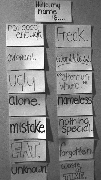depresion-y-paranoia:  Mi nombre es…