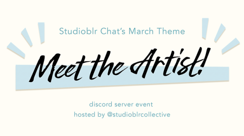 studioblrcollective: Hello everyone! As you may have seen… we have a Discord server now for art/desi