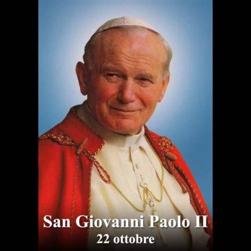 San Giovanni Paolo II
Non abbiate paura! Aprite, anzi, spalancate le porte a Cristo! Alla sua salvatrice potestà aprite i confini degli stati, i sistemi economici come quelli politici, i vasti campi di cultura, di civiltà, di sviluppo. Non abbiate...