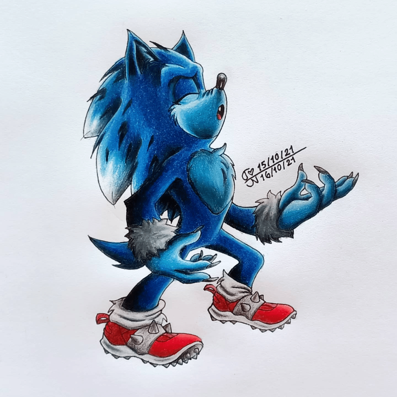 made some fanart from sonic movie 2!🦔 : r/SonicTheHedgehog