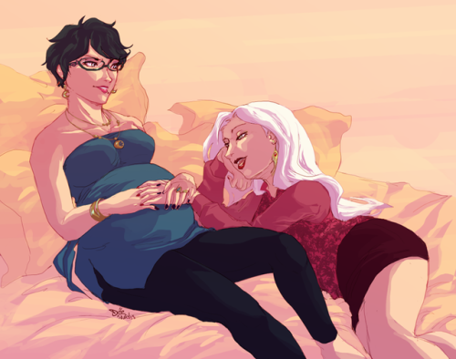 BayoJeanne commission for the lovely @maeday-gae! Based on one of her stories that you can find on A