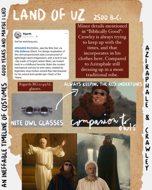 An Ineffable Timeline Of Costumes: More Additions! 