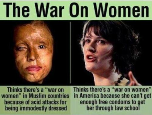 &ldquo;WAR ON WOMEN&rdquo; - Liberal vs Muslim Sharia views (pic cr: twitter: @classicpic)