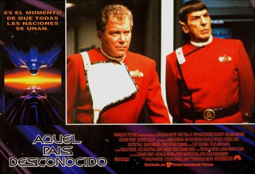 William Shatner and Christopher Plummer  in “Star Trek VI: The Undiscovered Country”        Spanish 