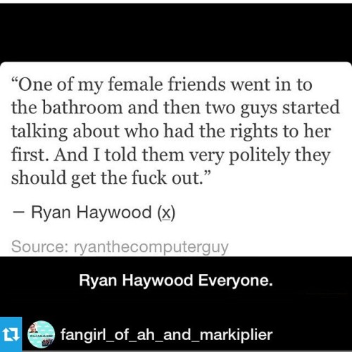 Porn Pics foreverachievinggamer:  Ryan Haywood everyone.