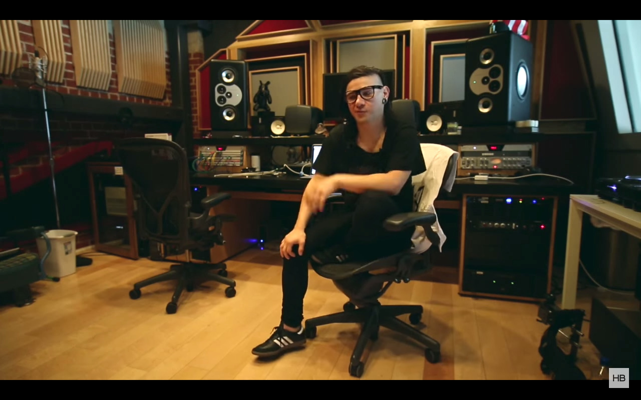 Soundrooms — Skrillex Home Studio
