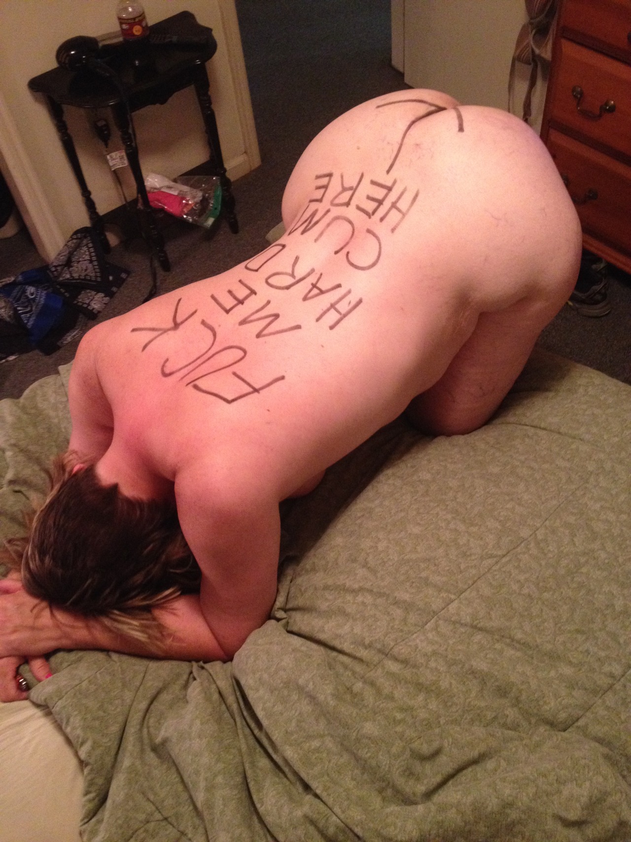 floydr84:  Always on my knees begging for Hubbys cock and cum!!!!!