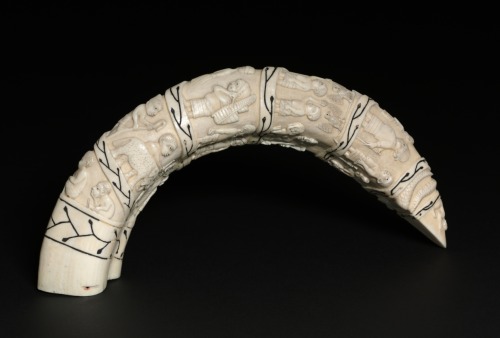 Carved Tooth, late 1800s, Cleveland Museum of Art: African ArtThis is a fine example of art produced