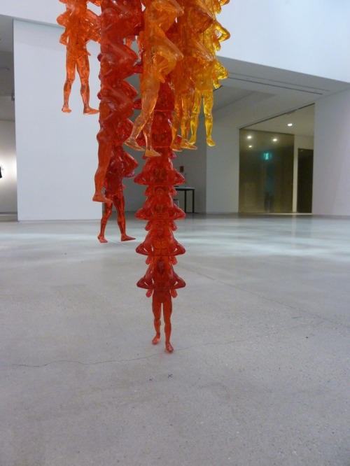 3gindians-blog:  Whirlwind Ceiling Installation of Tiny Bodies by Do Ho Suh 