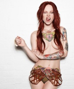 sexyinkedladys:  Hattie Watson