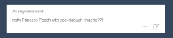 xenthylart:  as you wish, anon! || fa || 