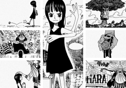 endlessvearth:  The Death of Ohara, the Country that Fought the World, and its sole witness, survivor, and child, Nico Robin.      