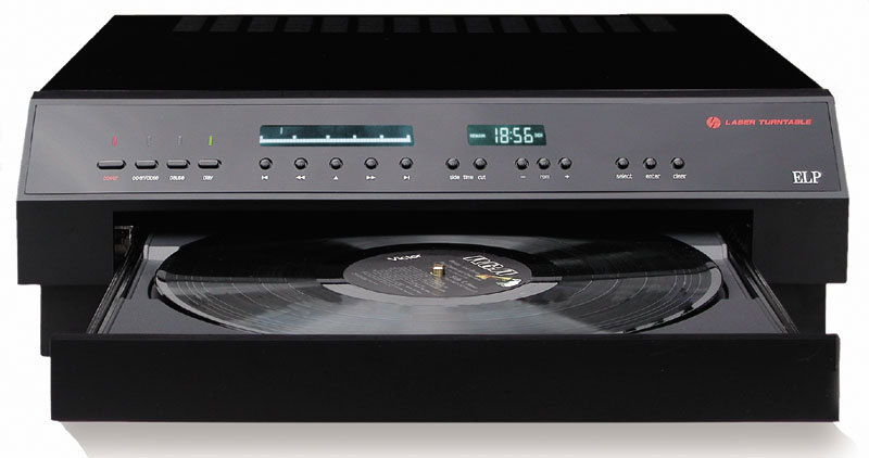 ejayyan:  My dream toy! The ELP laser turntable. A whopping $16,000. :D www.elpj.com