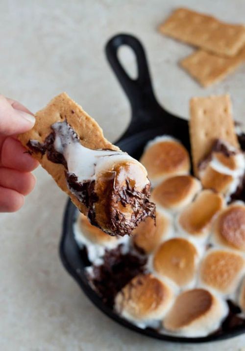 fullcravings:  Indoor S’mores 