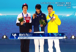 this-is-yuzuru-hanyus-world:Yuzuru Hanyu in 2006 (age 11) and in 2014 (winning the Olympic gold meda