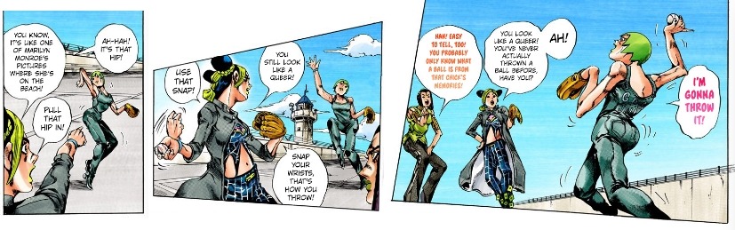 Joeschmo's Gears and Grounds: JoJo's Bizarre Adventure - Stone Ocean - Episode  8 - Prisoner Grabs Jolyne's Arm