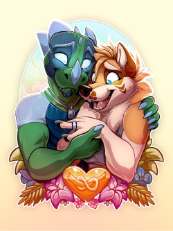 furrywolflover:  Tie the Knot! - by Kabier