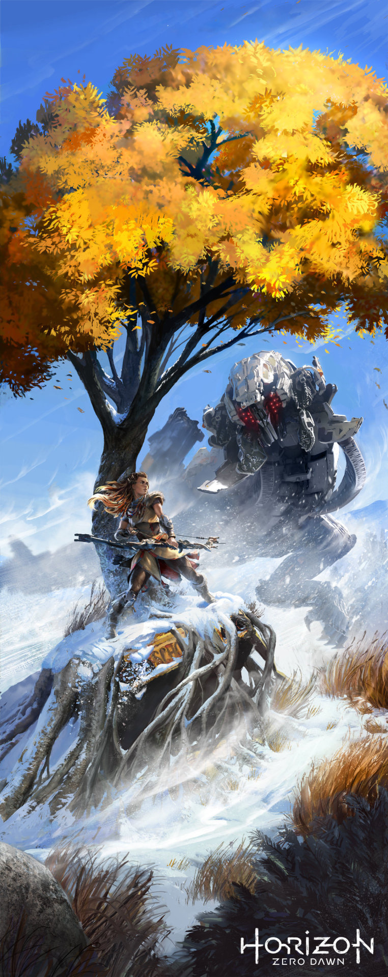 insidific:Horizon: Zero Dawn promotional art By luc de haanInsidific Instagram