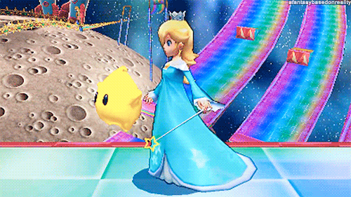 angelchavez-nintendo:  Rosalina &amp; Luma’s Taunt in Super Smash Bros. 3DS