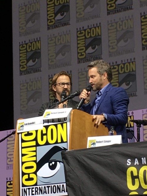 Supernatural panel at #SDCC ½. Taken by my friend so I could relax and enjoy.Feel free to s