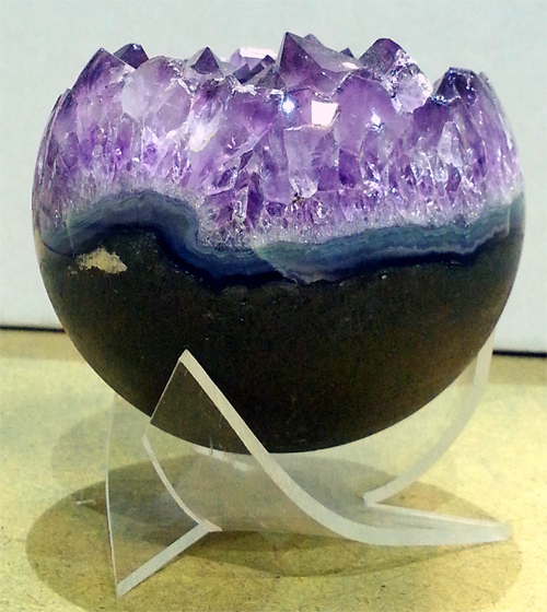 Porn photo brandiauset:    Amethyst Geode Sphere! Only