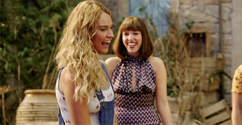 dianasofthemyscira:Lily James behind the scenes of Mamma Mia! Here We Go Again