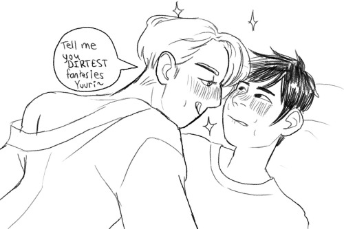sparklyfawn:oh yuuri , always full of surprises , am I right?