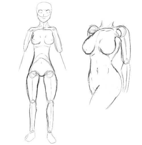 sketchysecchiscribbles:Super shitty sketch dumb 3/22  I like it