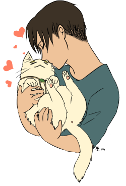 qianying09:  Have a transparent catwin levi