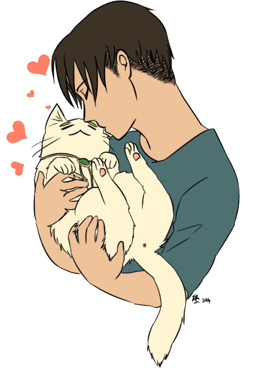 qianying09:  Have a transparent catwin levi cuddle fresh from the stream. 8’D 