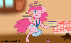 30minchallenge:I bet Pinkie considers herself